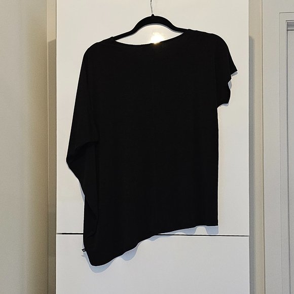 Michael Kors Black Asymmetrical Top - Picture 2 of 6